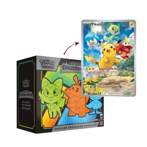 Booster Box Evoluções em Paldea Cartas Pokémon Tcg Copag