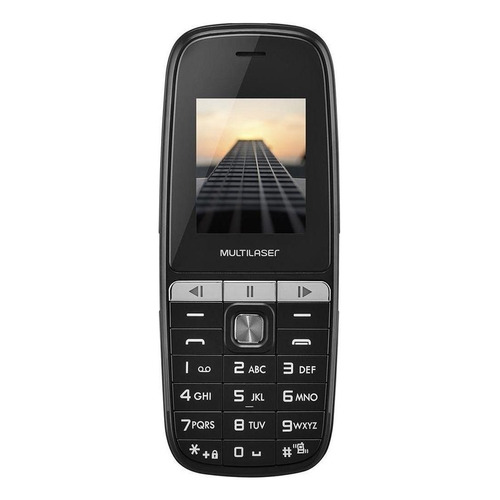 Multilaser Up Play Dual SIM 32 MB preto 32 MB RAM