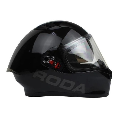 Casco Moto Cerrado Integral Course Talla L Negro Roda Tamaño del casco M
