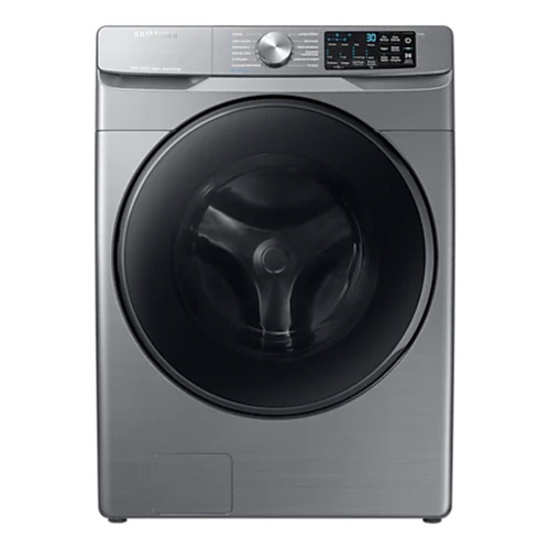 Lavadora automática Samsung WF22R6270A platinum inox 22kg 120 V