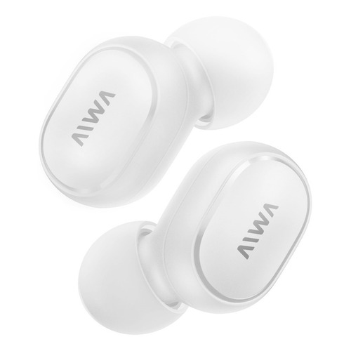 Auriculares Aiwa In Ear Ata-106b Blanco True Wireless