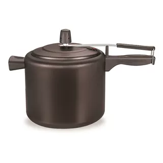 Panela De Pressão Fortaleza 4,5l Em Alumínio Black - 762245