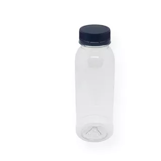 Botella Plastica Jugo Lechera 250 Cc Tapa Rosca Pack X250