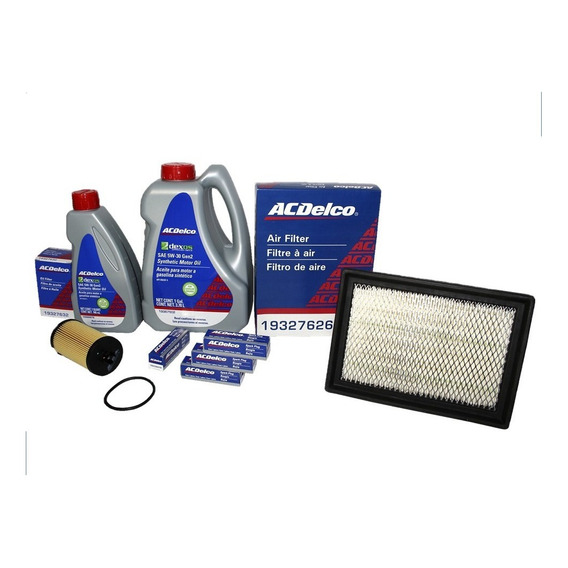 Kit De Afinacion 5w30 Sintetico Chevrolet Sonic 1.6 2015