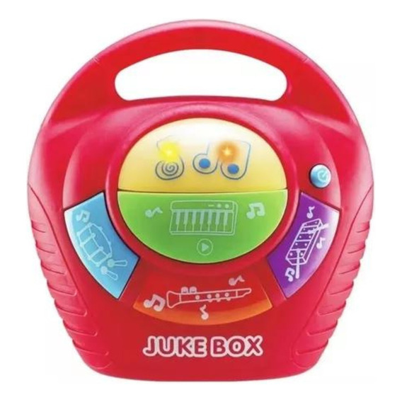 Caja Musical Infantil Juke Box Con Luz Y Sonido Ok Baby 