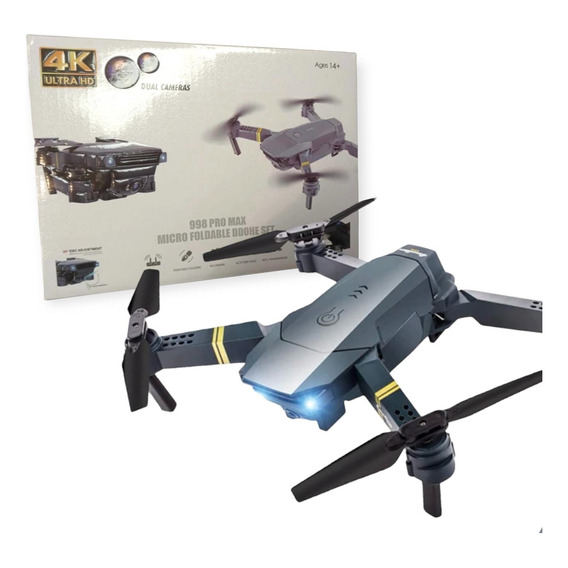 Drone Genérica 998 Pro Max Con Dual Cámara 4k 2.4ghz