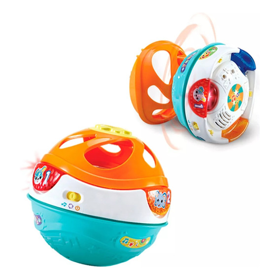 Vtech Pelota Tambor Interactivo Didáctico Infantil 3 En 1 