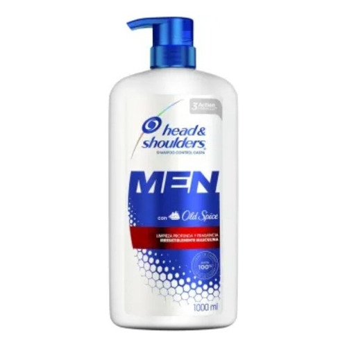 Shampoo Head & Shoulders Men Con Fragancia Old Spice 1 L