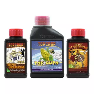 Kit Fertilizantes Floracion Automatica Top Auto Barrier Deep