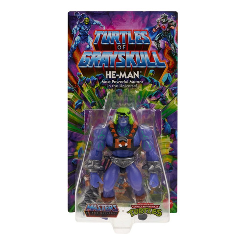 Mutated He-man Masters Of The Universe Turtles Of Grayskull