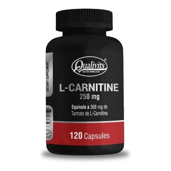 L-carnitine Qualivits 250mg X 120 Cápsulas