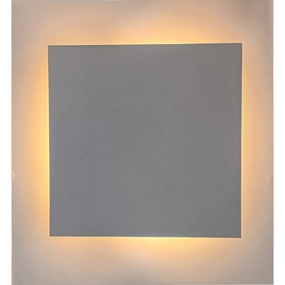 Aplique Led Durkheim L 20w 30cm. Blanco Diseño Moderno Cie