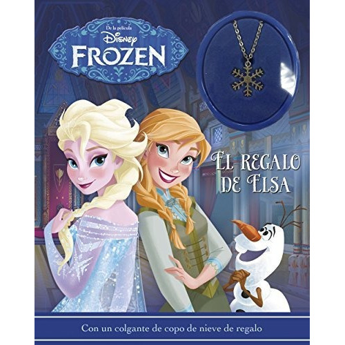 Frozen. El Regalo De Elsa, De Walt Disney Productions. Editorial Libros Disney, Tapa Blanda En Español, 2016