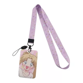 Correa Sailor Moon Id Para Llaves O Gafete O Usb Lanyard