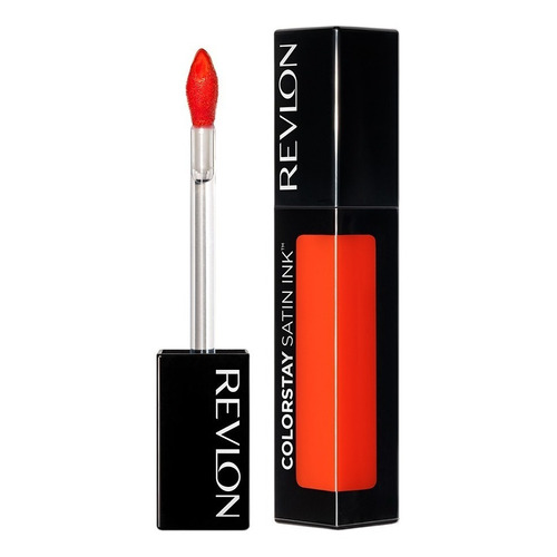 Labial Liquido Revlon Colorstay Satin Ink Liquid Lipcolor Acabado Satinado Color Smokin Hot