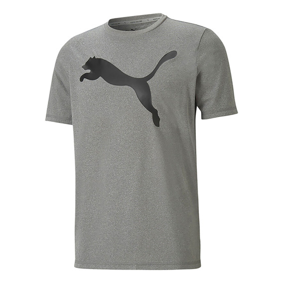 Camisa Puma Active Big Logo Tee  Hombre -gris
