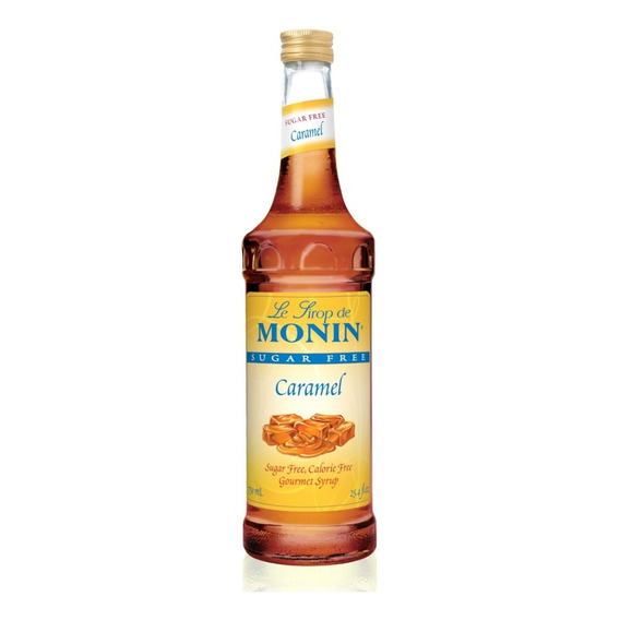 Syrup Monin Café Cocktail Sabor Caramelo Sin Azúcar 750 Ml