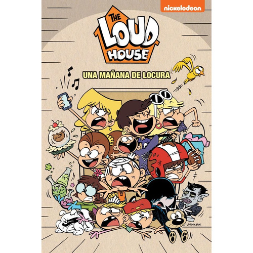 Una mañana de locura (The Loud House 8), de Nickelodeon. Editorial Altea, tapa blanda en español, 2021