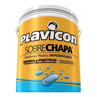 Plavicon Sobrechapa Impermeable Zinc Chapa Tinglado 5kg