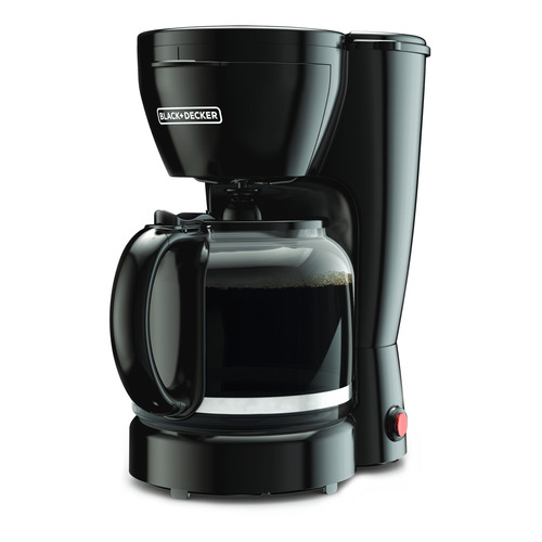 Cafetera empotrable portátil Black+Decker CM0910 semi automática negra de goteo 120V