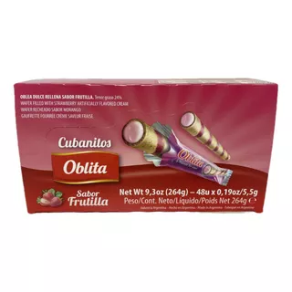 Cubanito Frutilla Oblita X48u