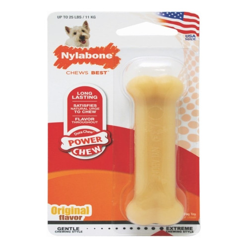 Juguete Para Perros Hueso Mordible Strong Resistente Talla S