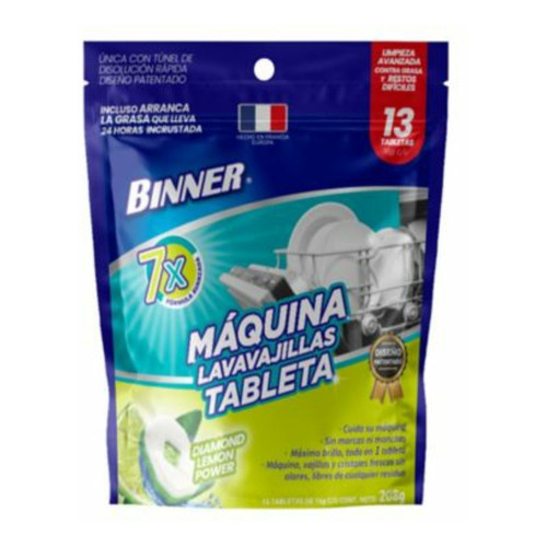 Binner Detergente Para Lavavajilla - Unidad a $2685
