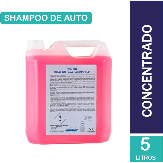 Shampoo De Auto Ultra Concentrado Biodegradable