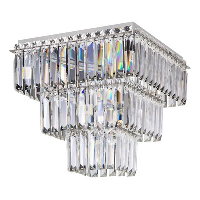 Plafon Cristal Sirius Imperial 9 Luces G9 Deco Pal Cuo