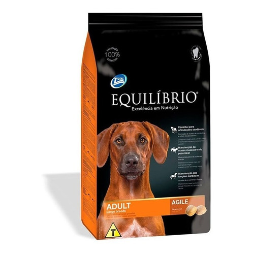 Alimento Perro Adulto Raza Grande Equilibrio Large 15kg. Np