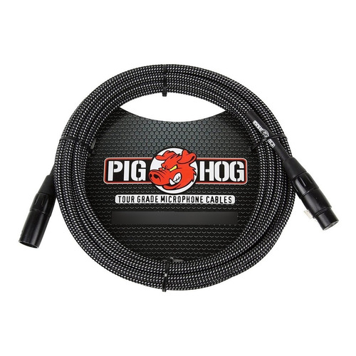 Cable Para Micrófono 20 Ft Pig Hog Phm20bkw