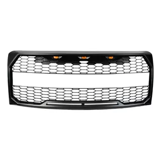 Parrilla Frontal Letras Ford F-150 2009-2014 Negro Mate