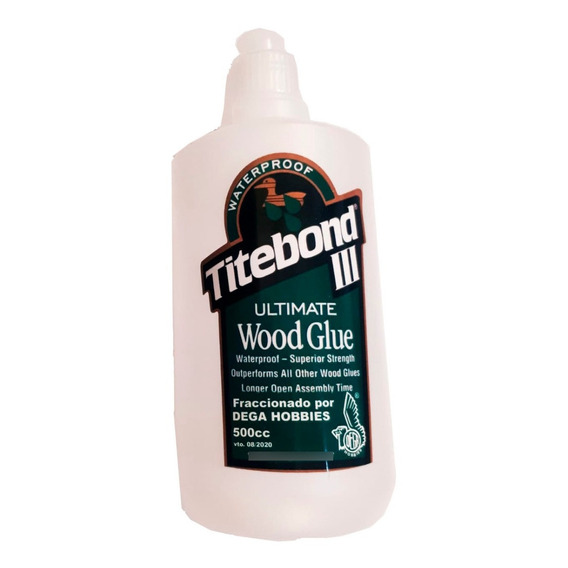 Titebond Iii 3 Original Wood Glue 500cc Reenvasado Luthiers