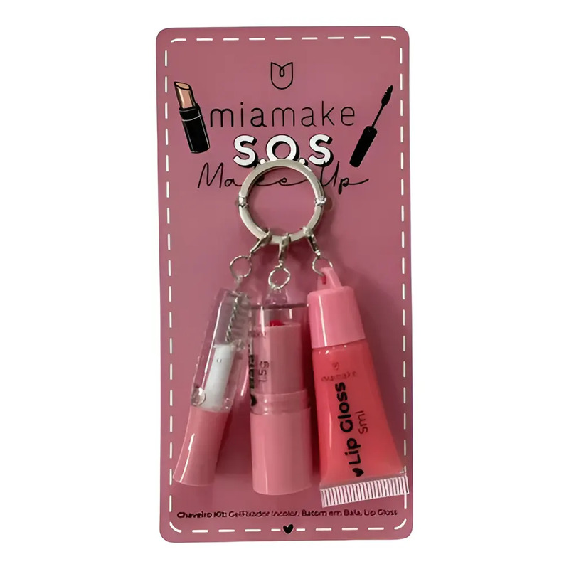 Kit Sos Make Up Chaveiro Da Mia Make Cor A Escolher Kit Sos Make Up Chaveiro Da Mia Make Cor A Escolher
