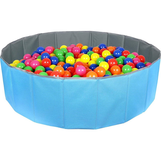 Piscina De Pelotas Para Niños Redonda + 400 Pelotas