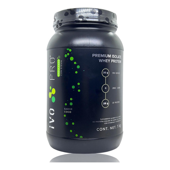 Proteina Ivo Pro Premium Whey Isolatada Coco 1 Kg Ivo