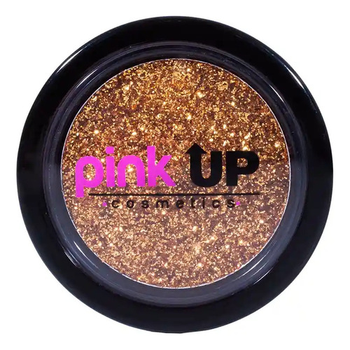 Glitter Para Ojos Y Cuerpo Pink Up Color De La Sombra Bronze