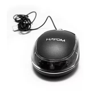 Mouse Office Com Fio Usb 1200dpi Hayom Modelo Mu2914 Cor Preto