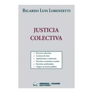 Justicia Colectiva Lorenzetti