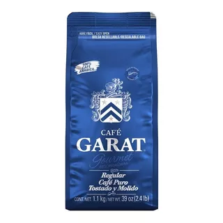 Garat Café Molido Gourmet Regular 100% Mexicano Paquete 1 Kg