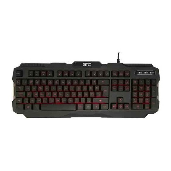 Teclado Gamer Gtc Color del teclado Negro