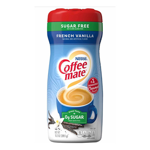 Coffee Mate French Vanilla Sugar Free 289g Importado