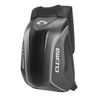 Mochila Para Moto Carbon Y Color, Extensible 30-40 L 