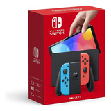 Consola Nintendo Switch Oled 64gb Azul Rojo Blue Red Neón