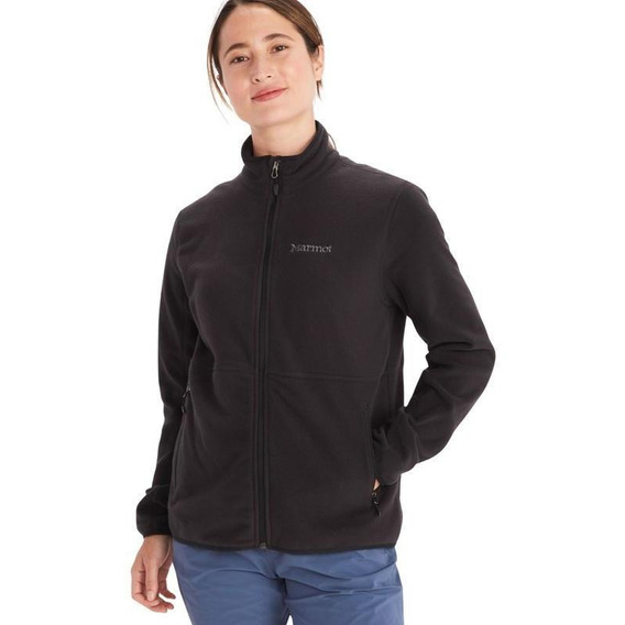 Polar Mujer Marmot Rocklin Full Zip Negro