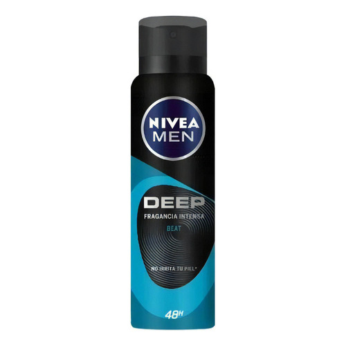 Desodorante Antitranspirante Nivea Men Deep Beat 150 Ml
