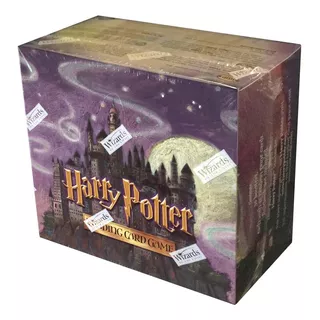 Harry Potter  Caixa  Booster Lacrada +jogo Baralho De Brinde