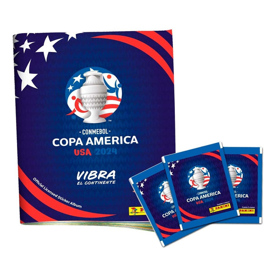 Copa America 2024 - 30 Sobres + Album De Regalo