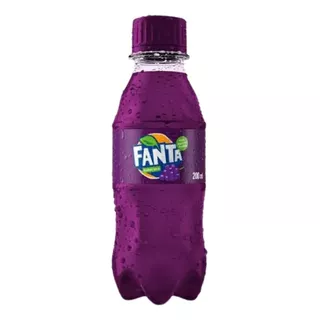 Pack Com 12uni. Fanta Uva Refrigerante 200ml Entregamos 