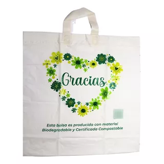 100 Bolsas Domicilio Compostable Biodegradable Biobasurela